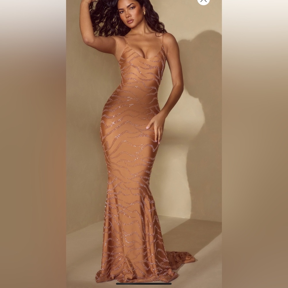 Caramel gown